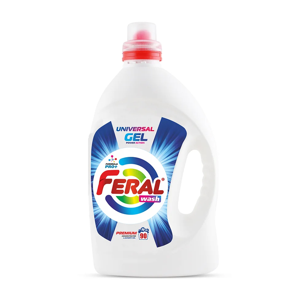 Гель для прання концентрований універсальний Feral Universal, 4500мл